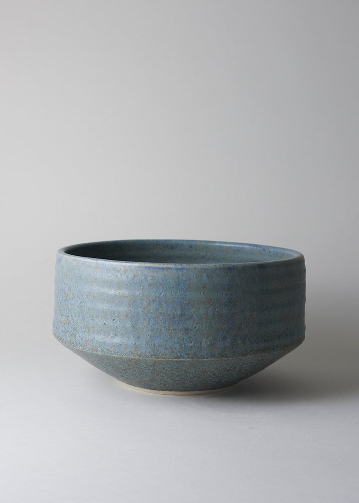 Architectural Bowl in Lake Blue - Victoria Morris Pottery