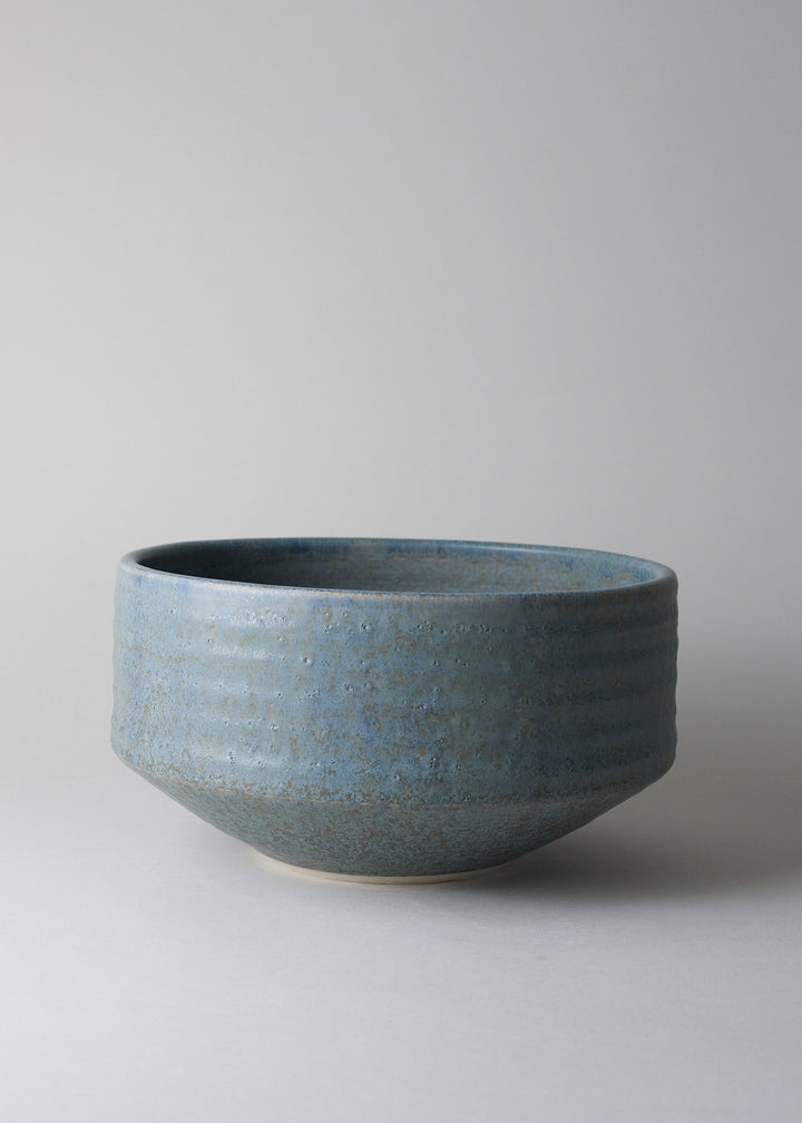 Architectural Bowl in Lake Blue - Victoria Morris Pottery