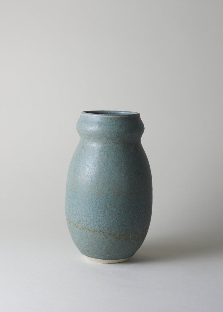 Gourd Vase No.3 in Lake Blue - Victoria Morris Pottery