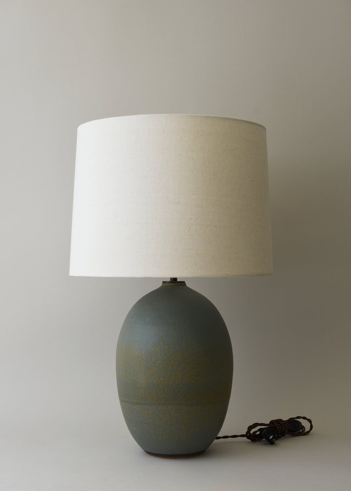 Large Oval Lamp in Agate - Victoria Morris Pottery