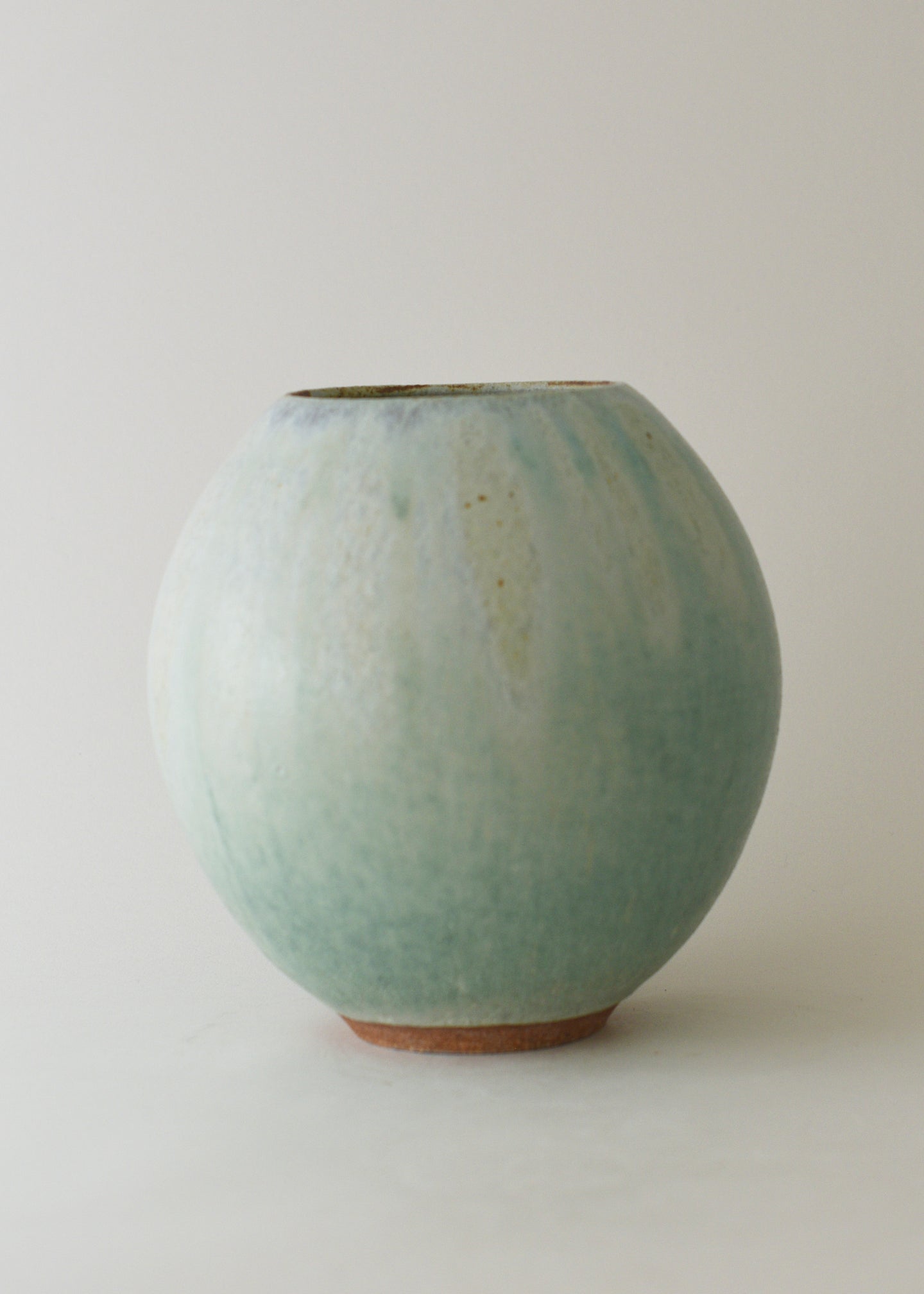 Large Orb Vase in Cobre - Victoria Morris Pottery