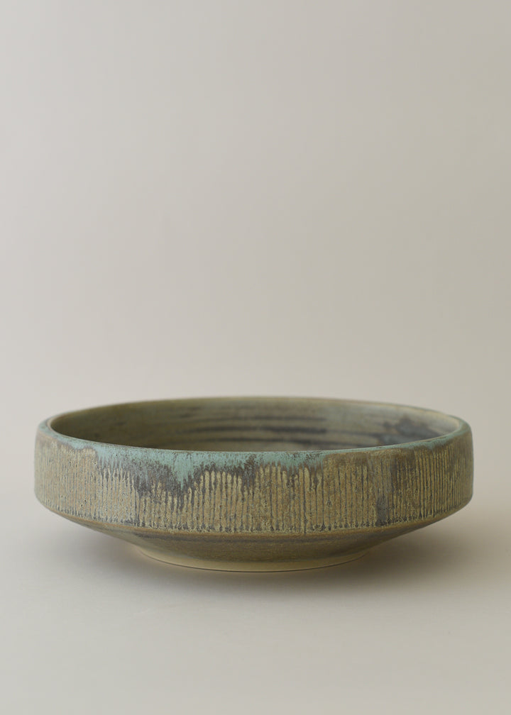 Low Scribe Bowl in Mineral - Victoria Morris Pottery
