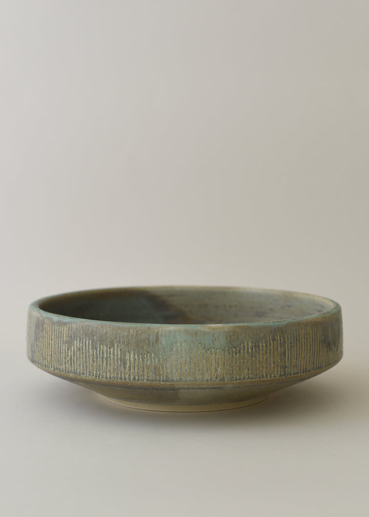 Low Scribe Bowl in Mineral - Victoria Morris Pottery