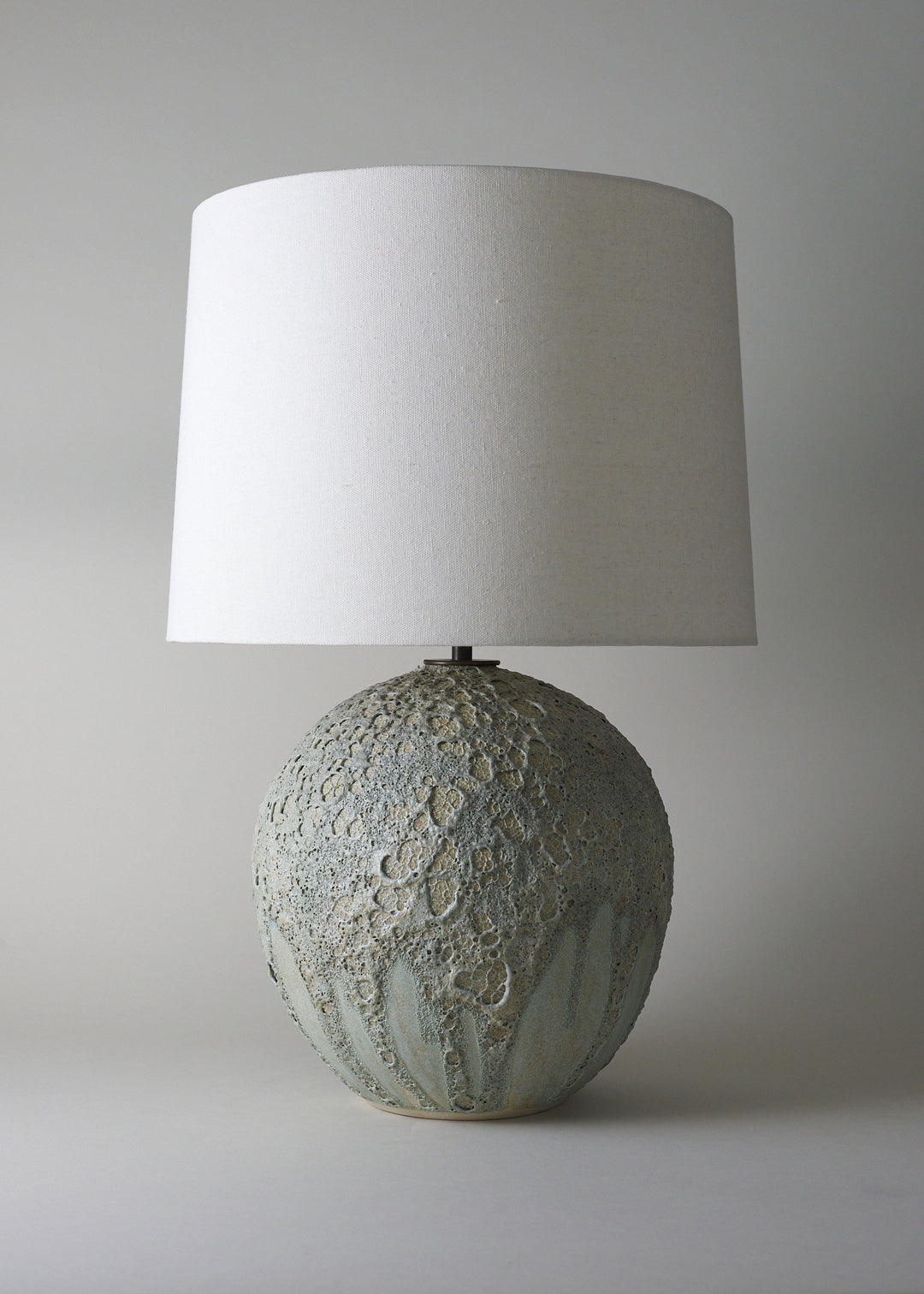 Large Orb Lamp In Sea Foam - Victoria Morris Pottery