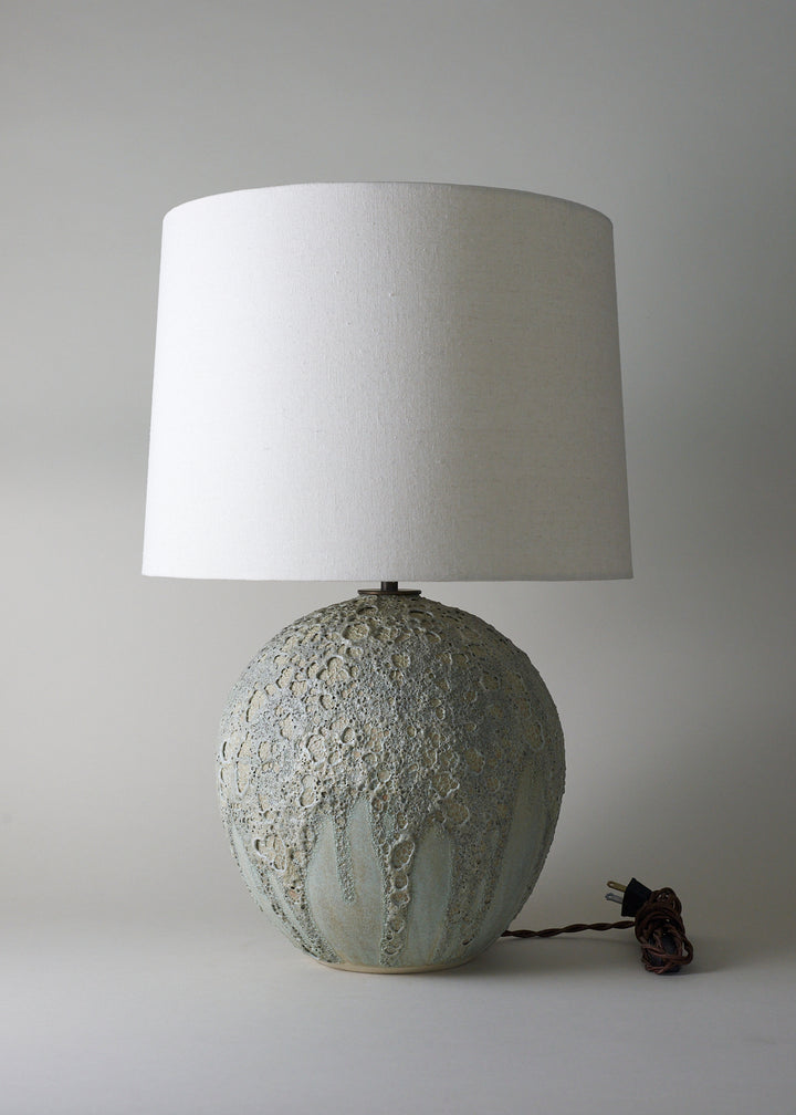 Large Orb Lamp In Sea Foam - Victoria Morris Pottery