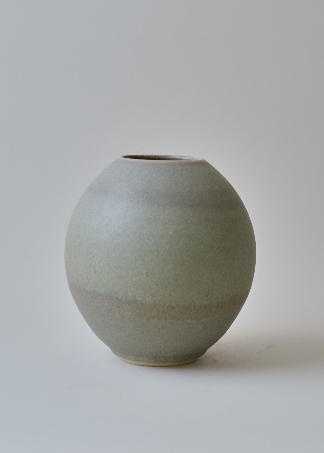 Orb Vase in Mineral - Victoria Morris Pottery