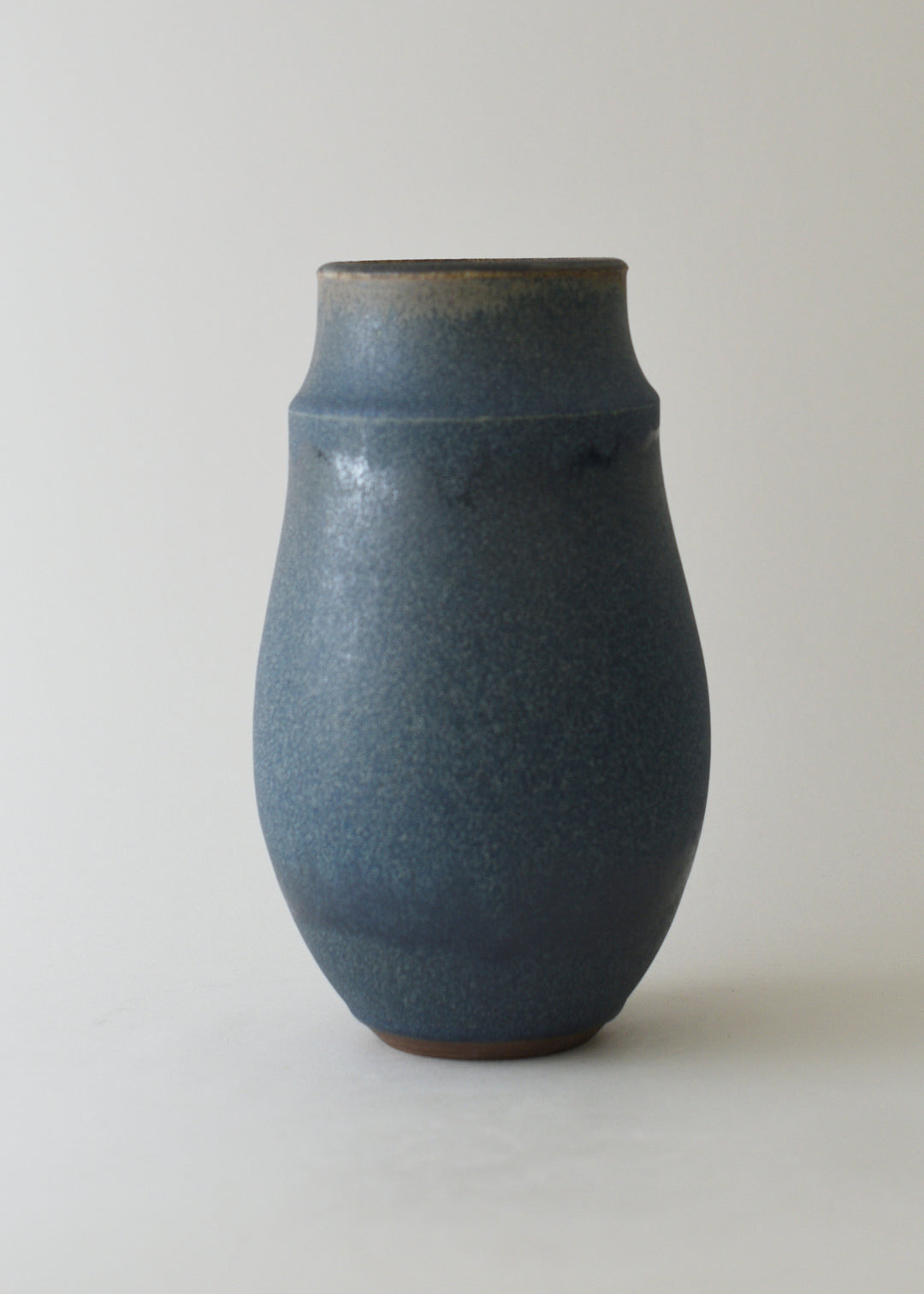 Ridge Vase in Bronzed Ink - Victoria Morris Pottery