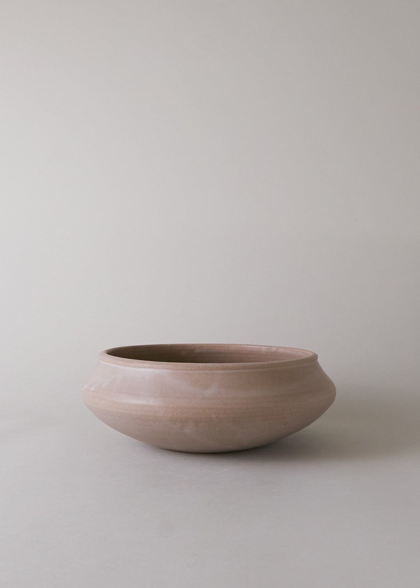 Small Rounded Bowl in Nude - Victoria Morris Pottery