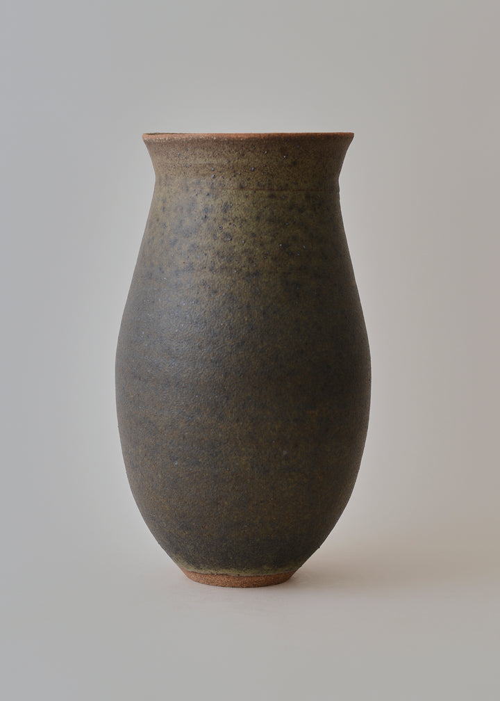 Oval Series Vase in Sable - Victoria Morris Pottery