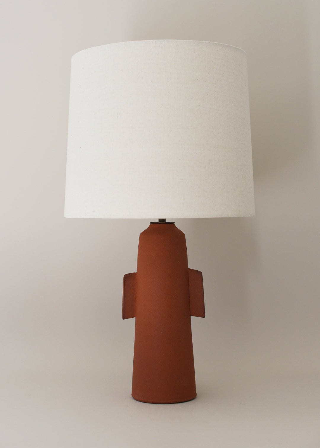 Sail Lamp in Brick - Victoria Morris Pottery