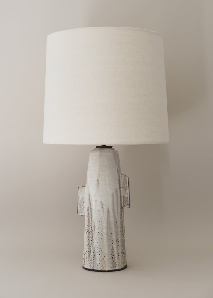 Sail Lamp in Poured White - Victoria Morris Pottery