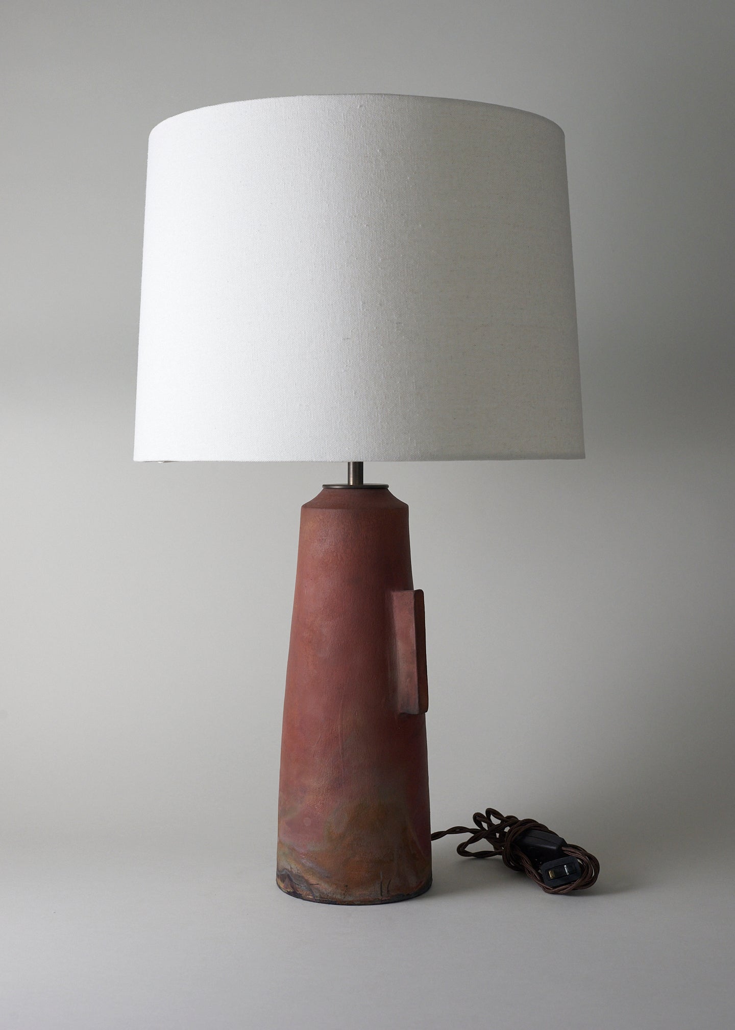 Raku Series Sail Lamp - Victoria Morris Pottery