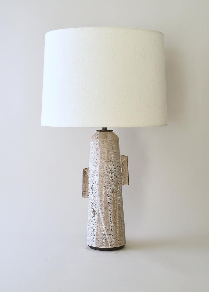 Sail Lamp in Poured White - Victoria Morris Pottery
