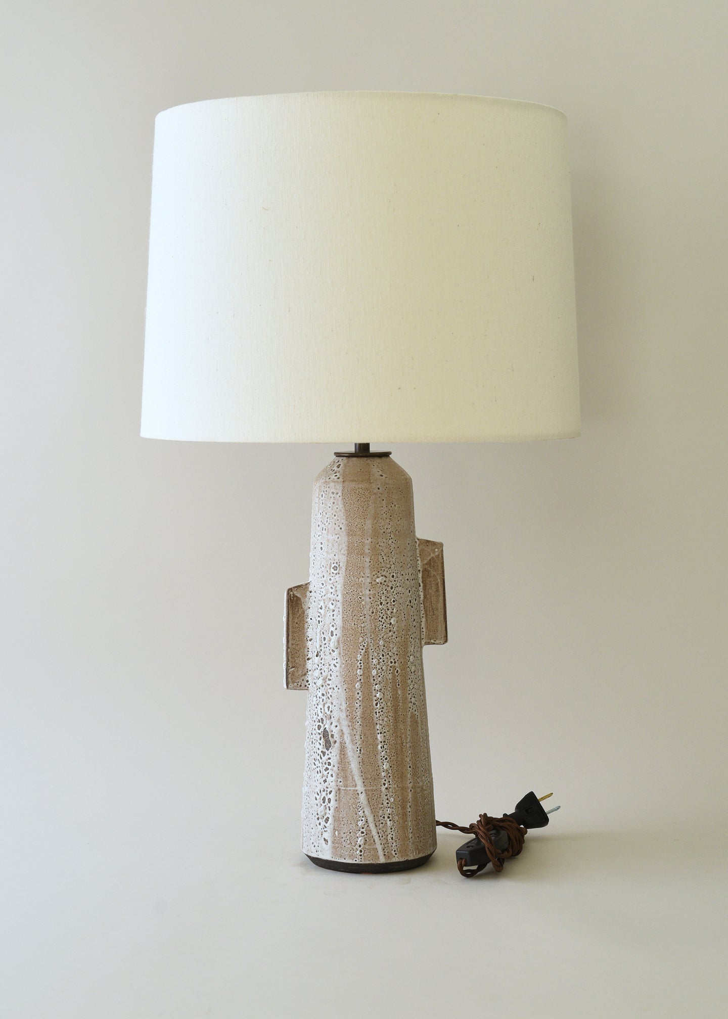 Sail Lamp in Poured White - Victoria Morris Pottery