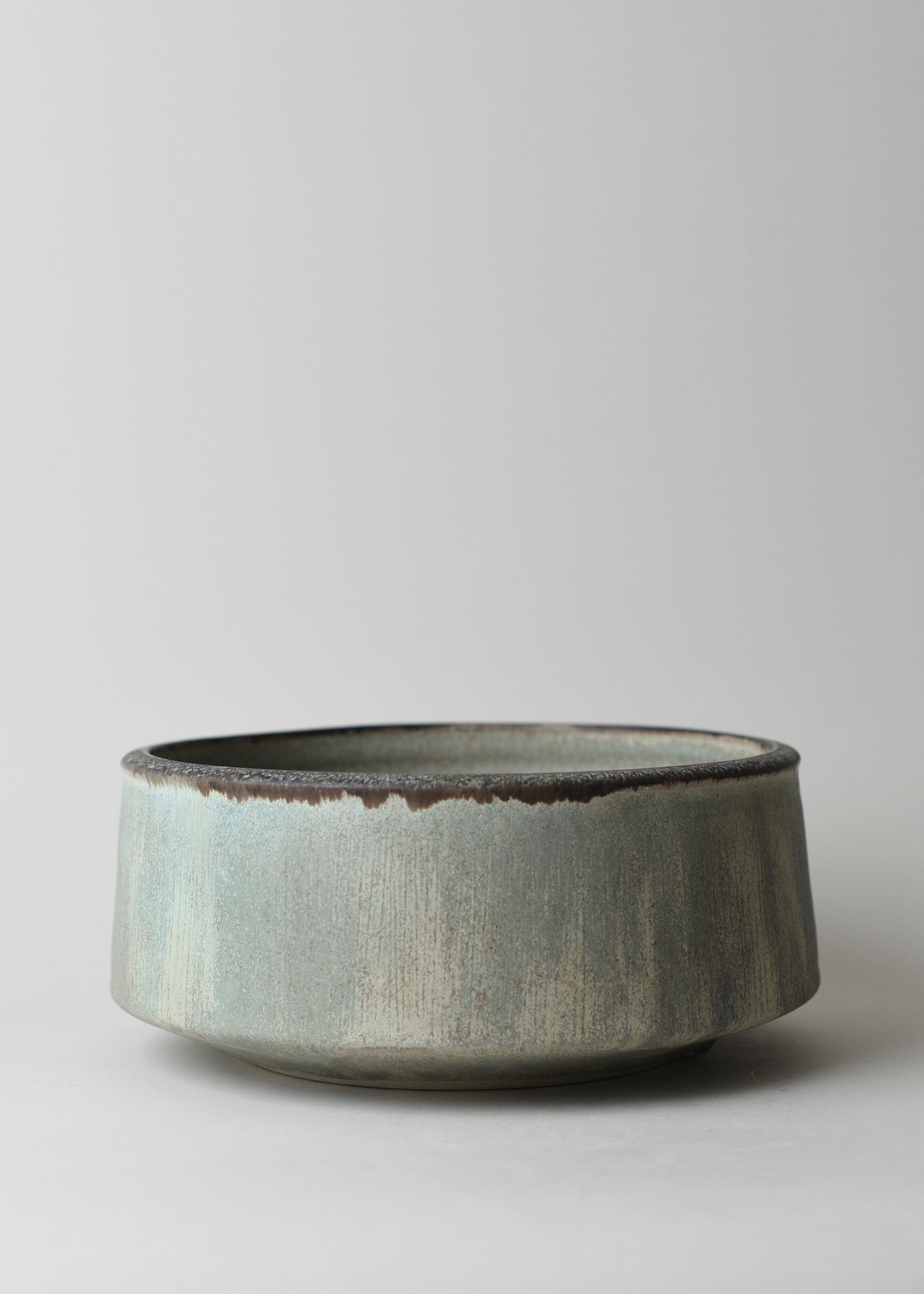 Scribe Bowl in Bronzed Mineral - Victoria Morris Pottery