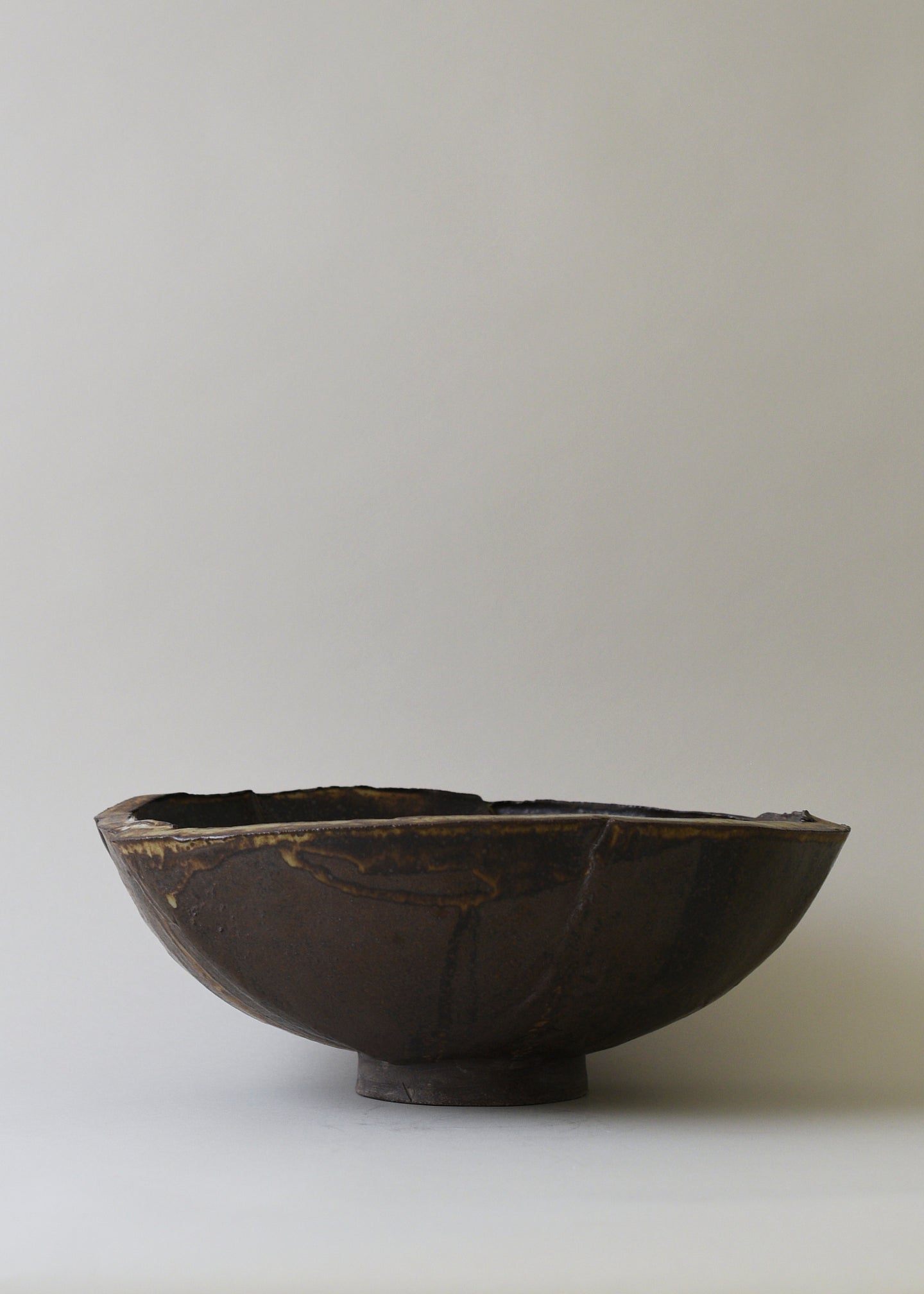 Slab Bowl Series in Live Oak - Victoria Morris Pottery