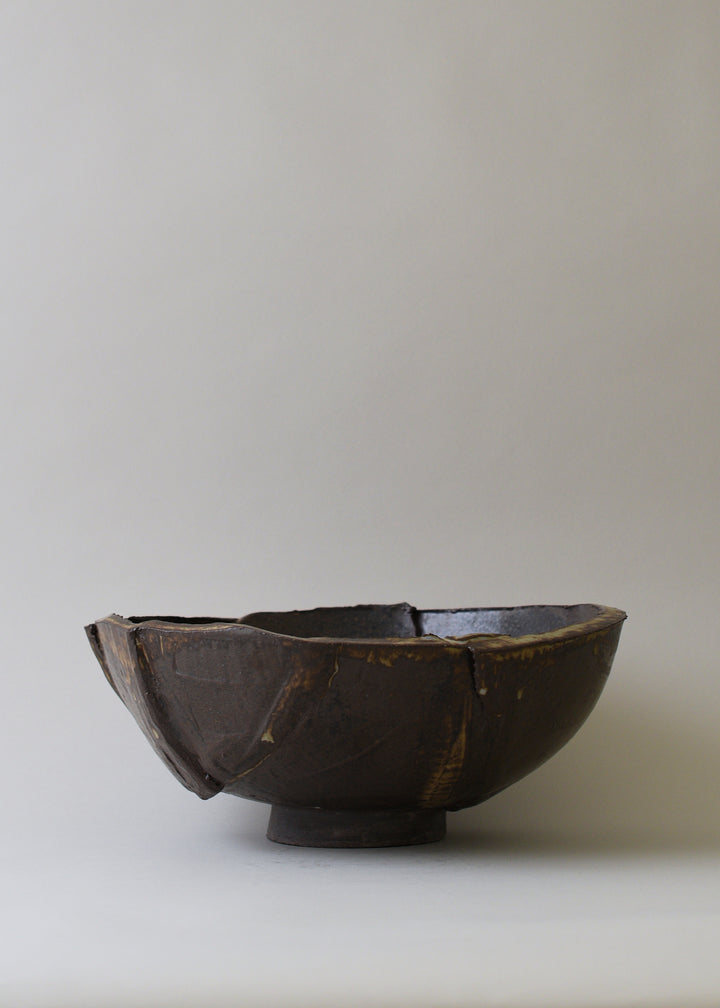 Slab Bowl Series in Live Oak - Victoria Morris Pottery