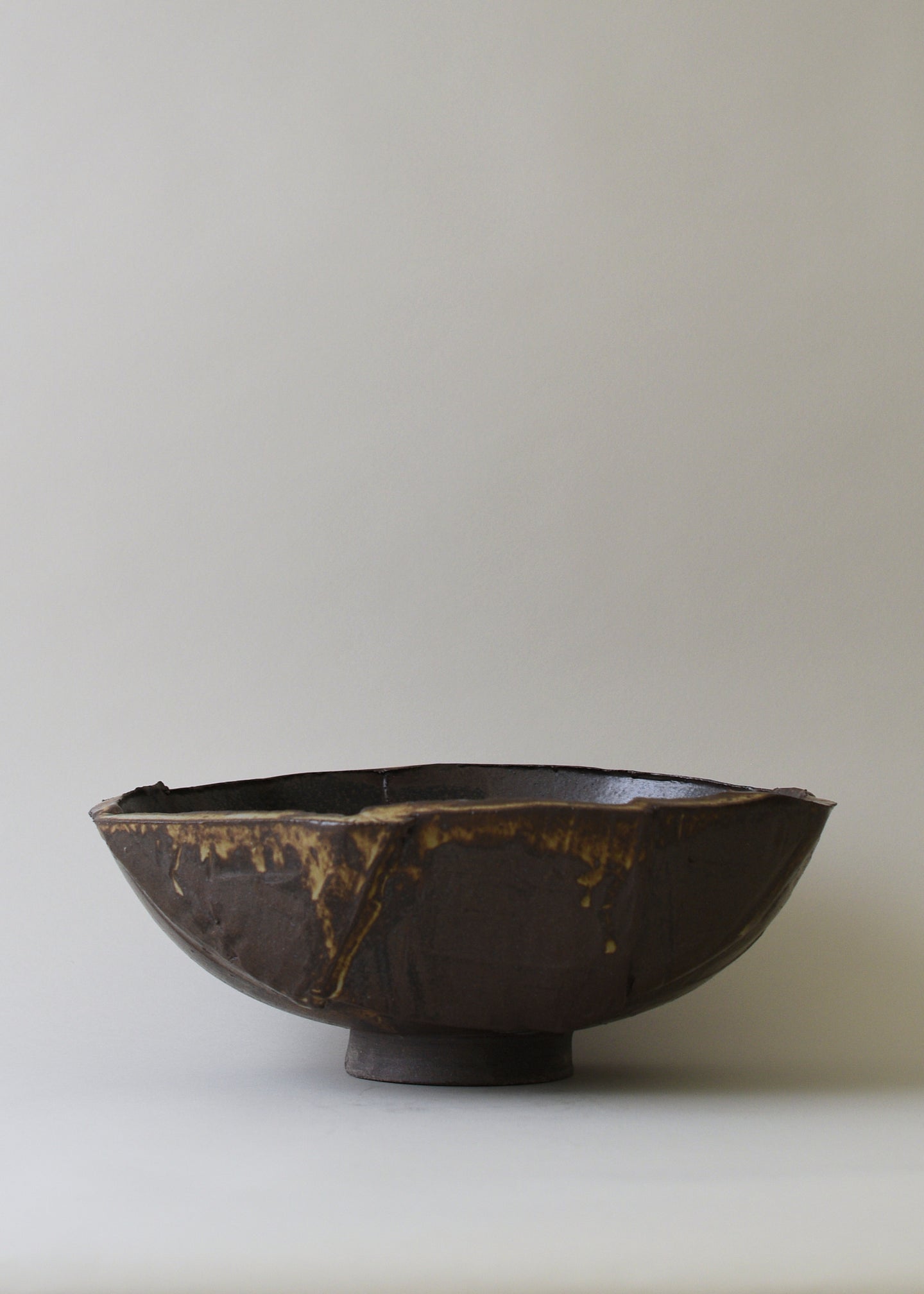 Slab Bowl Series in Live Oak - Victoria Morris Pottery