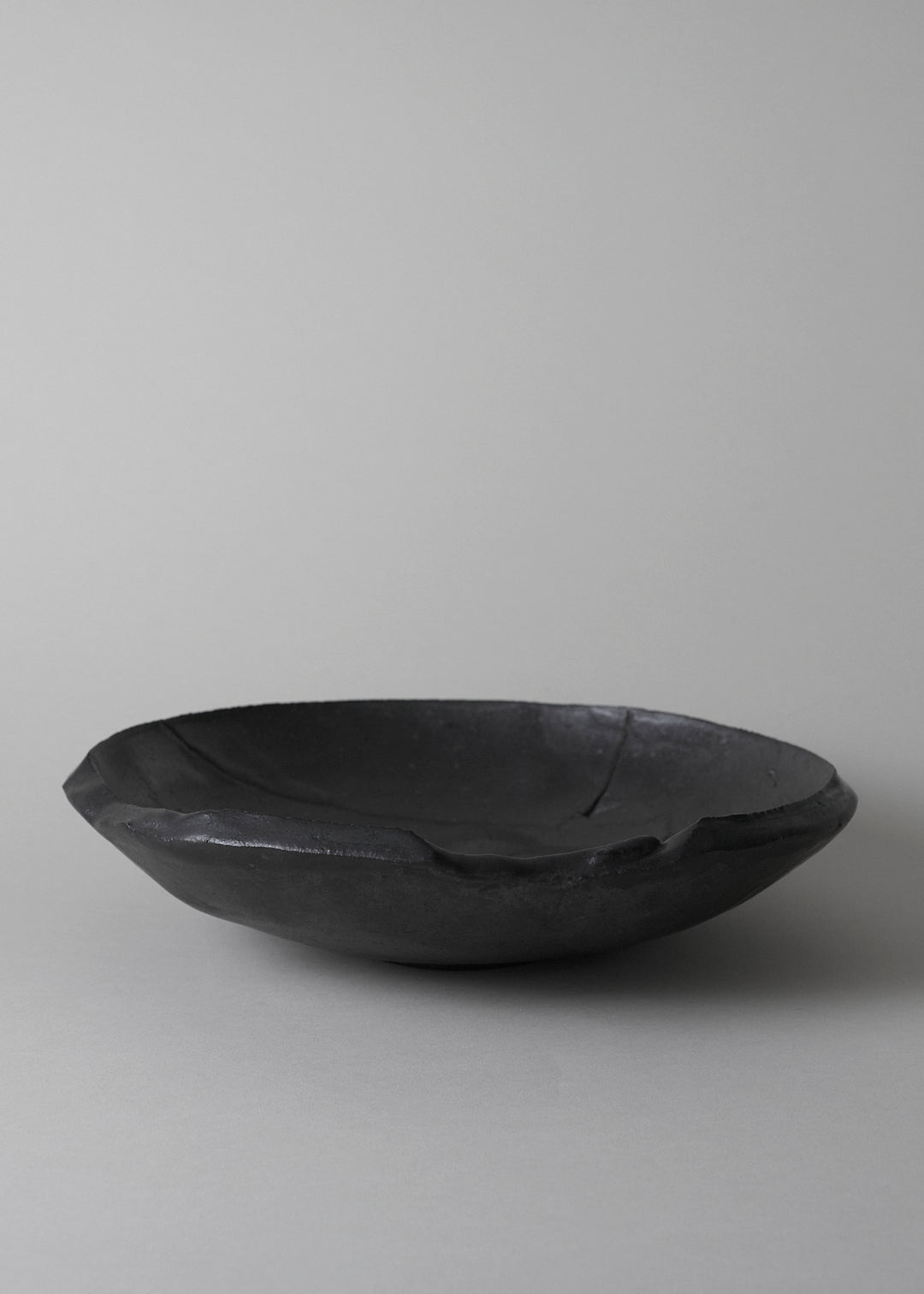 Slab Bowl in Iron - Victoria Morris Pottery