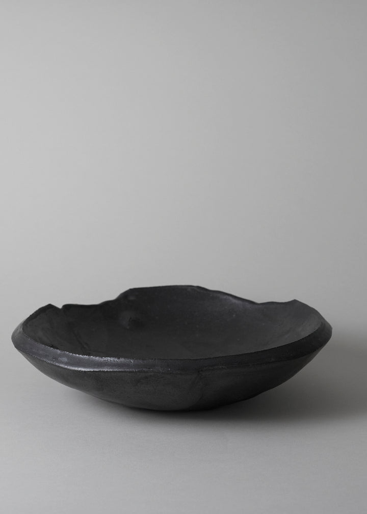 Slab Bowl in Iron - Victoria Morris Pottery