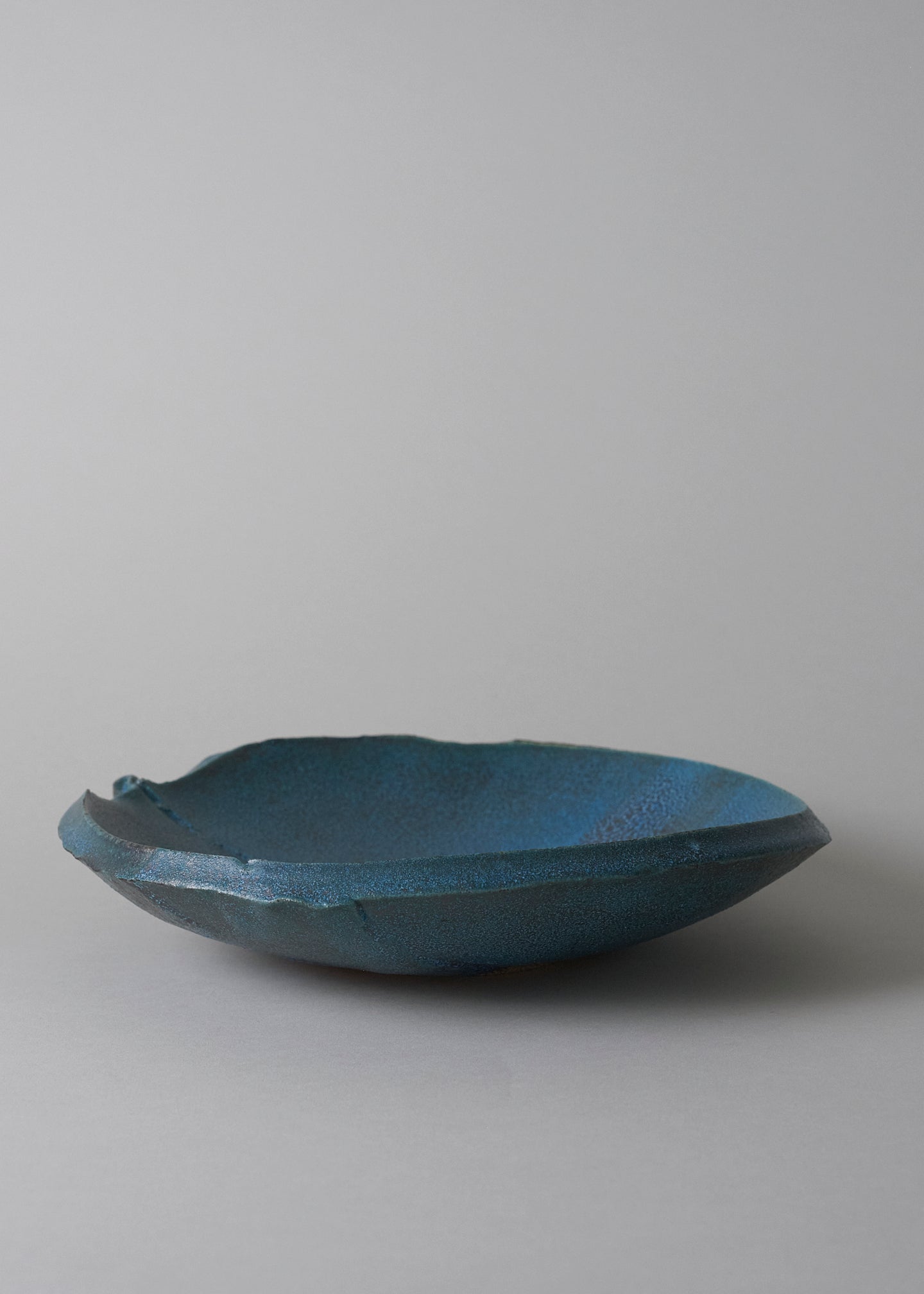 Slab Bowl in Turquoise - Limited Edition - Victoria Morris Pottery