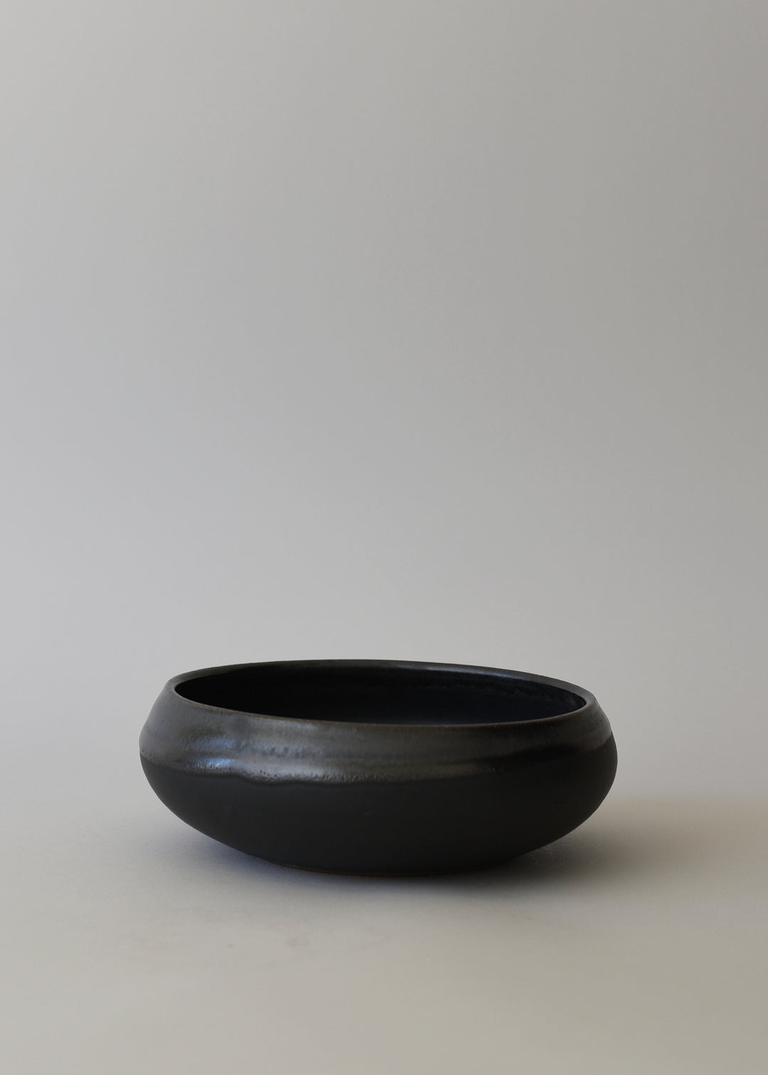 Small Catchall in Charcoal Stripe - Victoria Morris Pottery