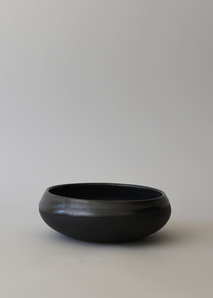 Small Catchall in Charcoal Stripe - Victoria Morris Pottery
