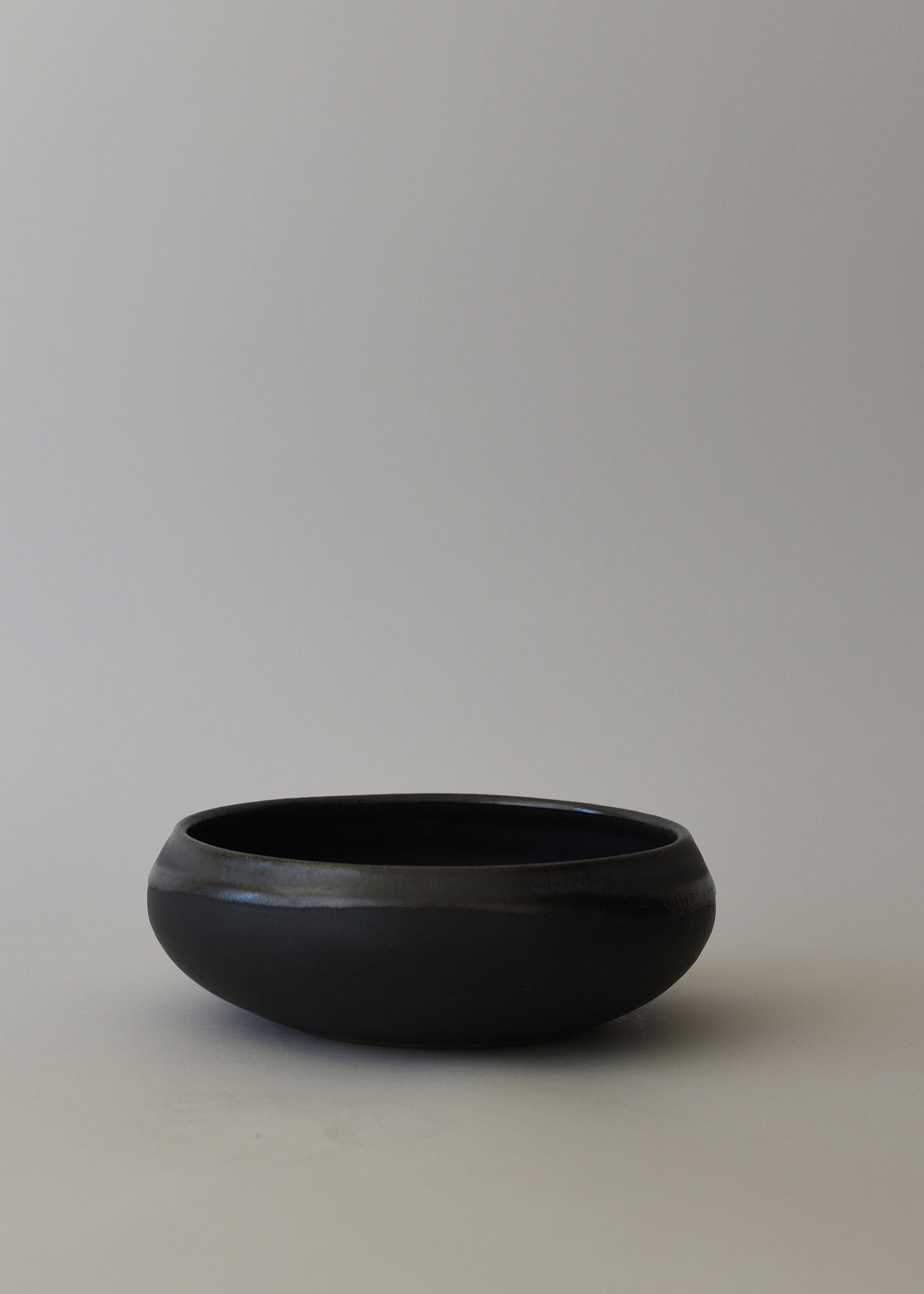 Small Catchall in Charcoal Stripe - Victoria Morris Pottery