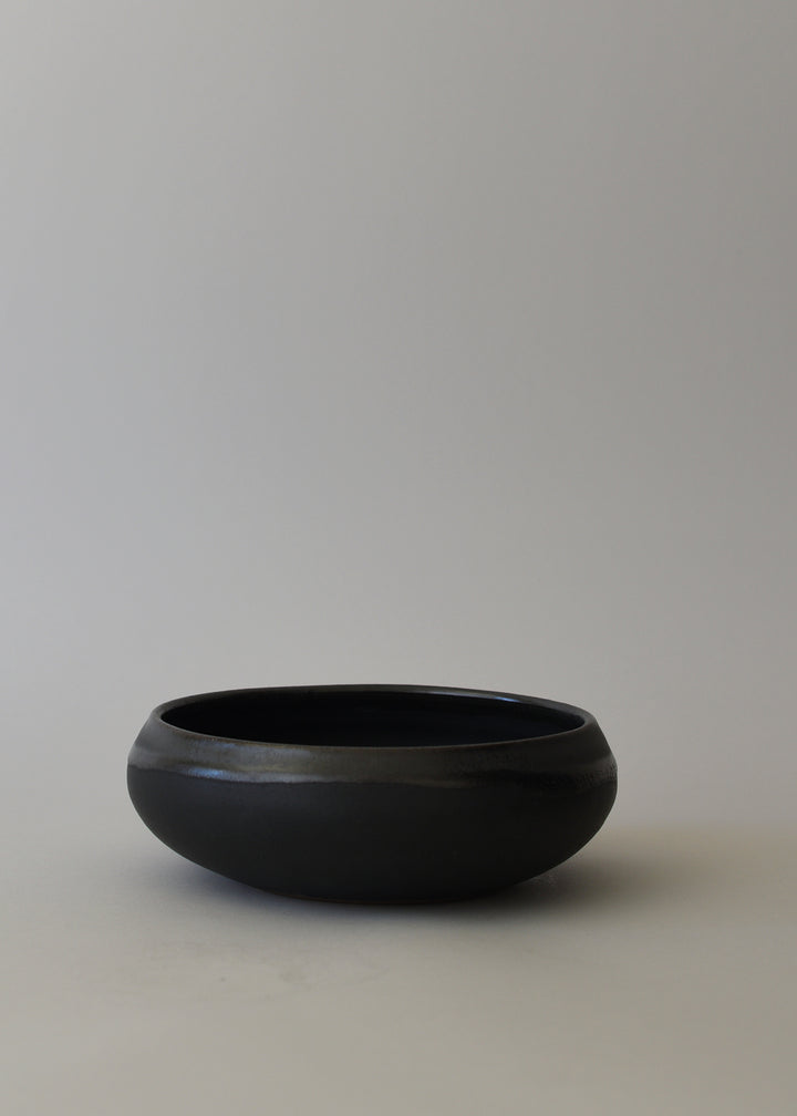 Small Catchall in Charcoal Stripe - Victoria Morris Pottery