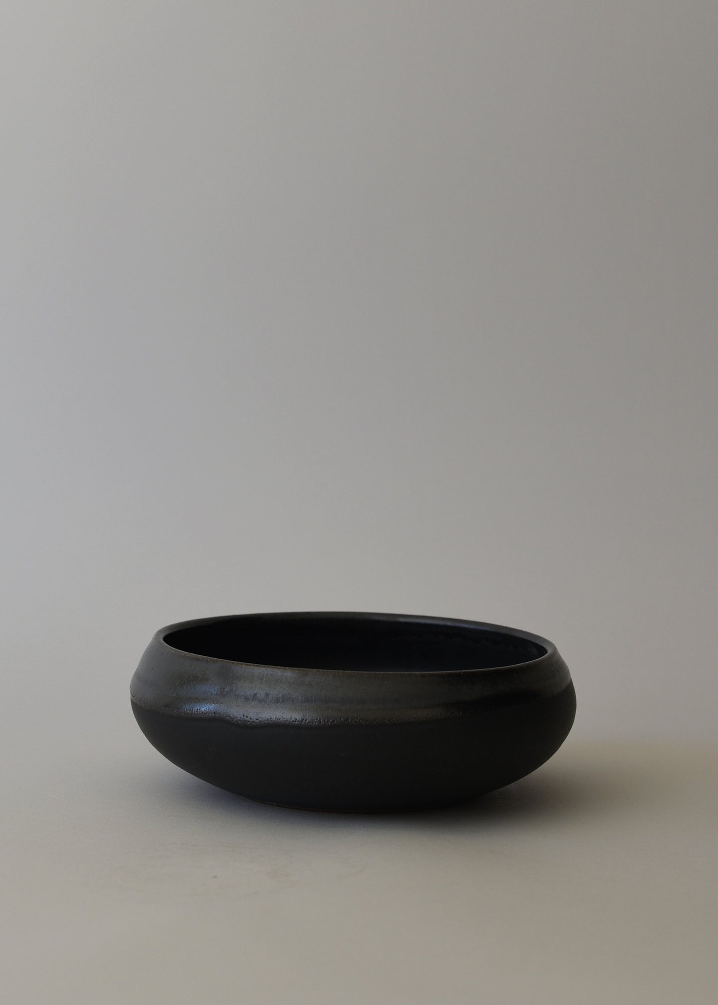 Small Catchall in Charcoal Stripe - Victoria Morris Pottery
