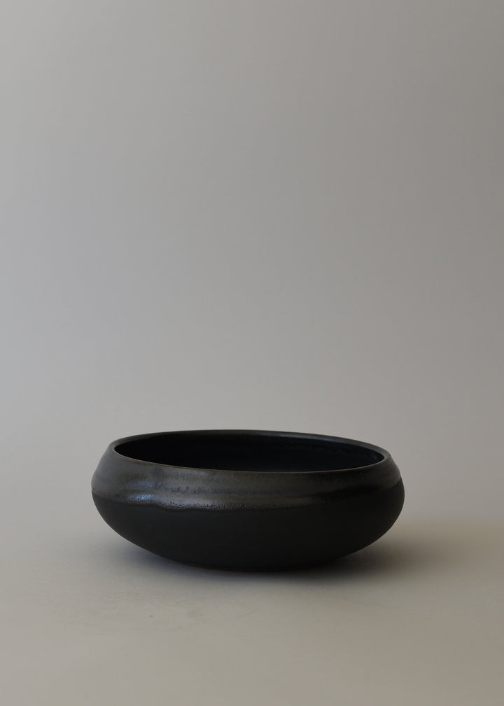 Small Catchall in Charcoal Stripe - Victoria Morris Pottery