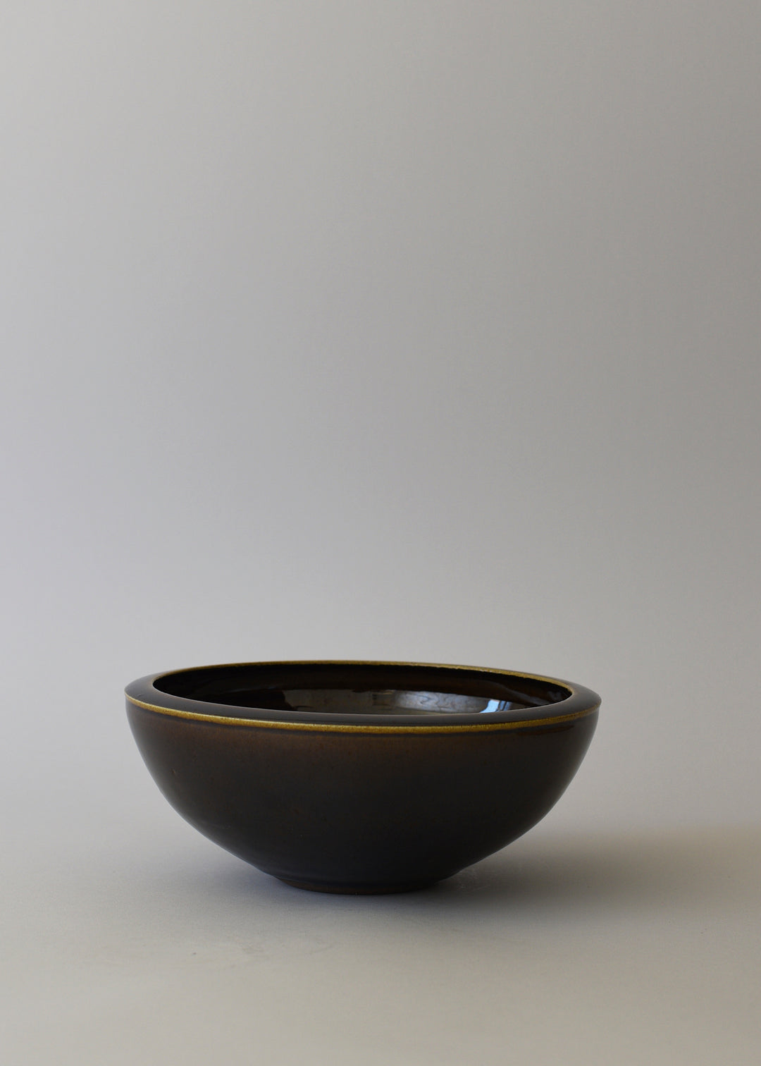 Small Ledge Bowl in Amber - Victoria Morris Pottery