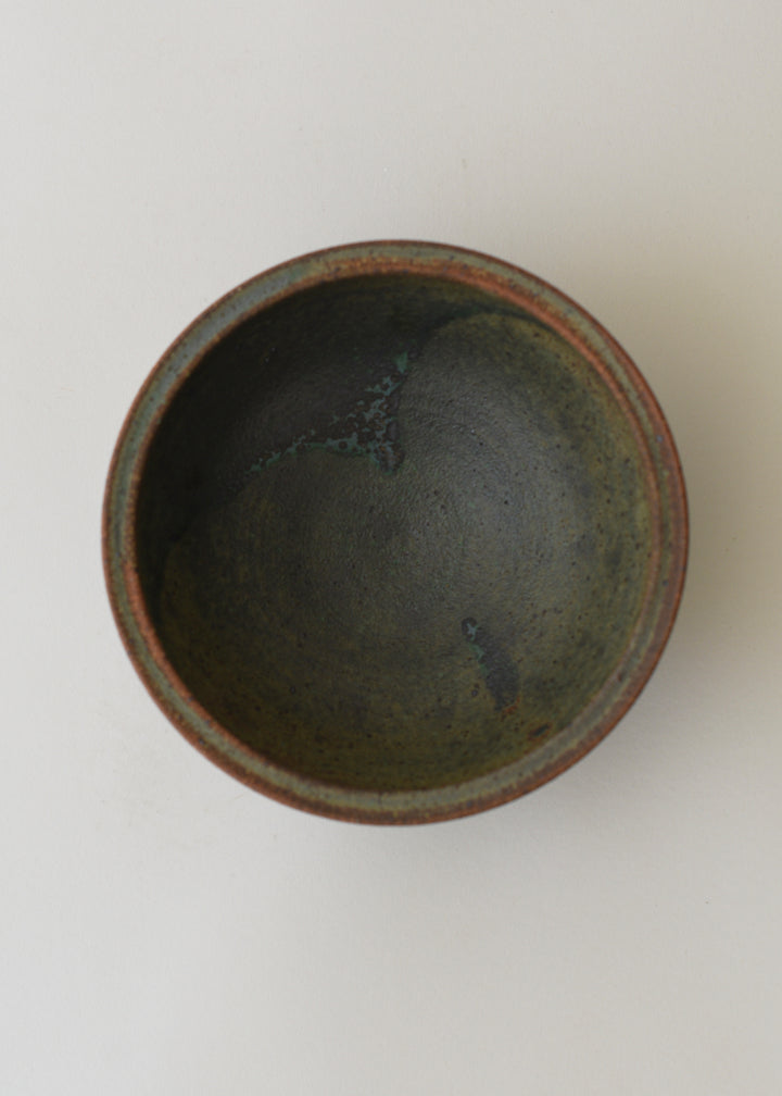 Small Ledge Bowl in Lichen - Victoria Morris Pottery