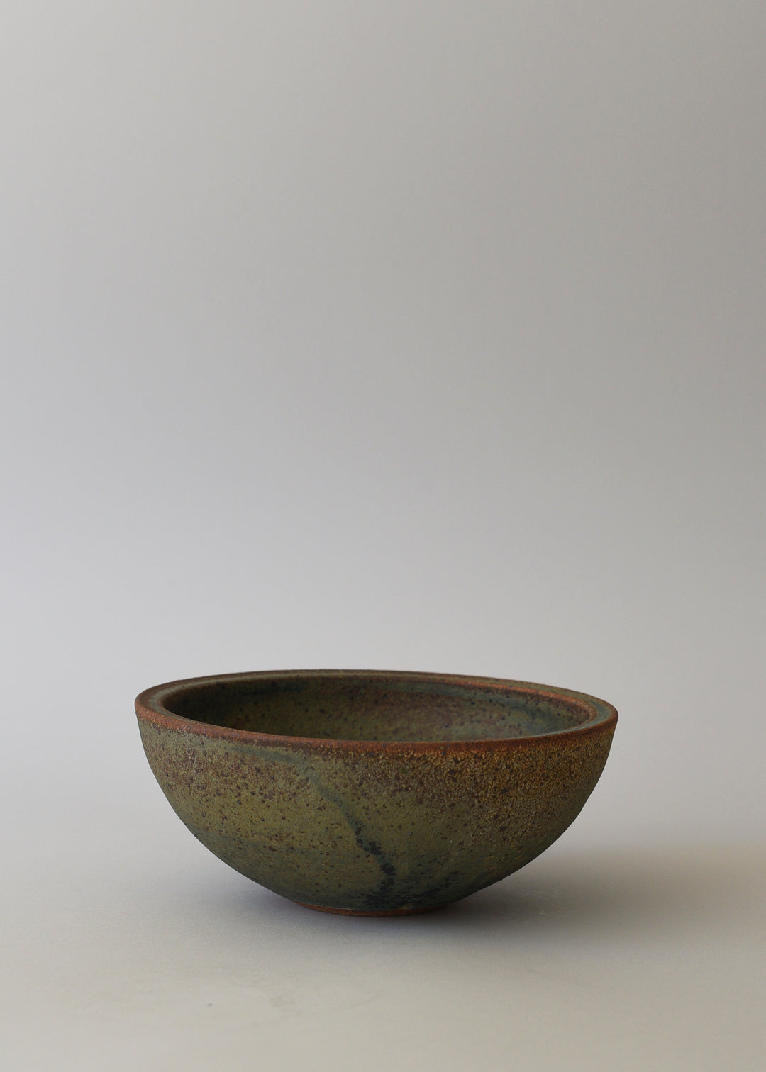 Small Ledge Bowl in Lichen - Victoria Morris Pottery