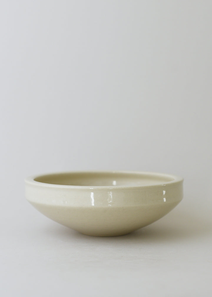 Small Ledge Bowl in Bone - Victoria Morris Pottery