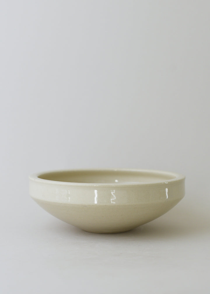 Small Ledge Bowl in Bone - Victoria Morris Pottery