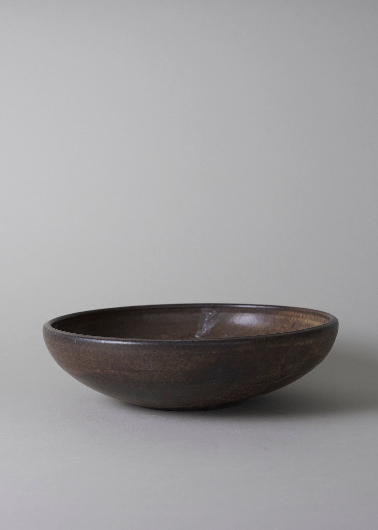 Low Bowl in Live Oak - Victoria Morris Pottery