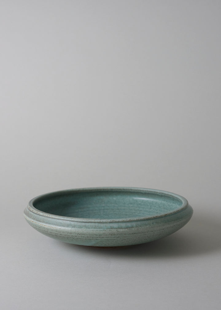 Small Low Ledge Bowl in Cobre - Victoria Morris Pottery