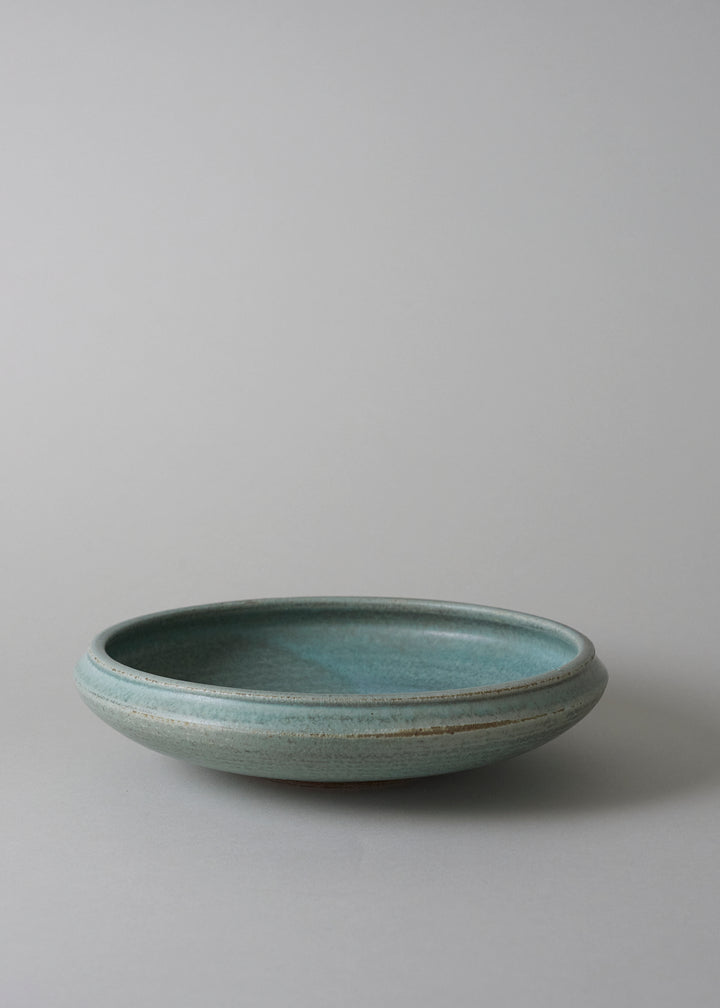 Small Low Ledge Bowl in Cobre - Victoria Morris Pottery