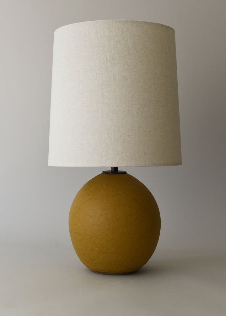 Small Orb Lamp in Honey - Victoria Morris Pottery