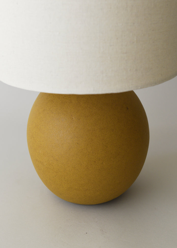 Small Orb Lamp in Honey - Victoria Morris Pottery