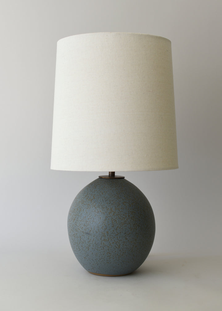 Small Orb Lamp in Lake Blue - Victoria Morris Pottery