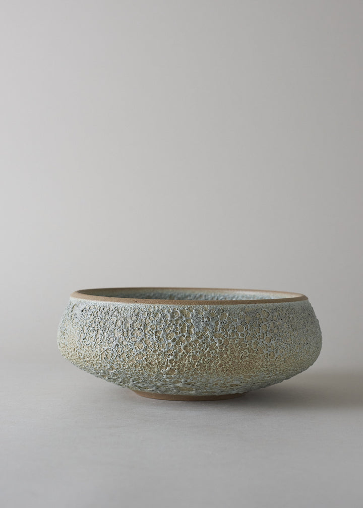 Small Rounded Bowl in Sea Foam - Victoria Morris Pottery