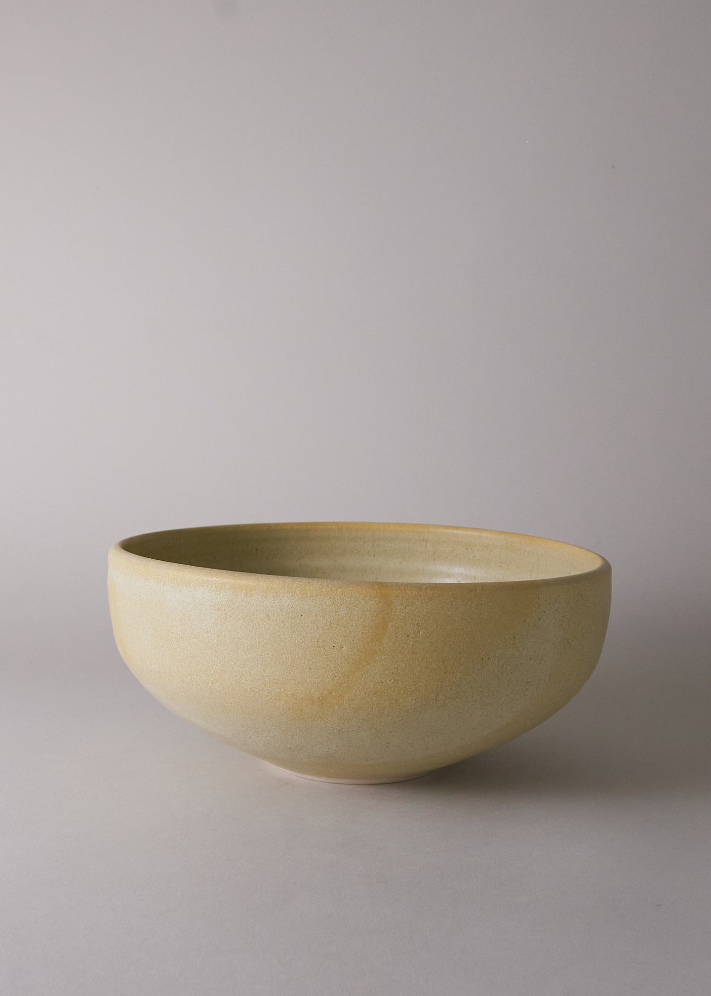 Lucy Series bowl No. 2 in Ochre - Victoria Morris Pottery