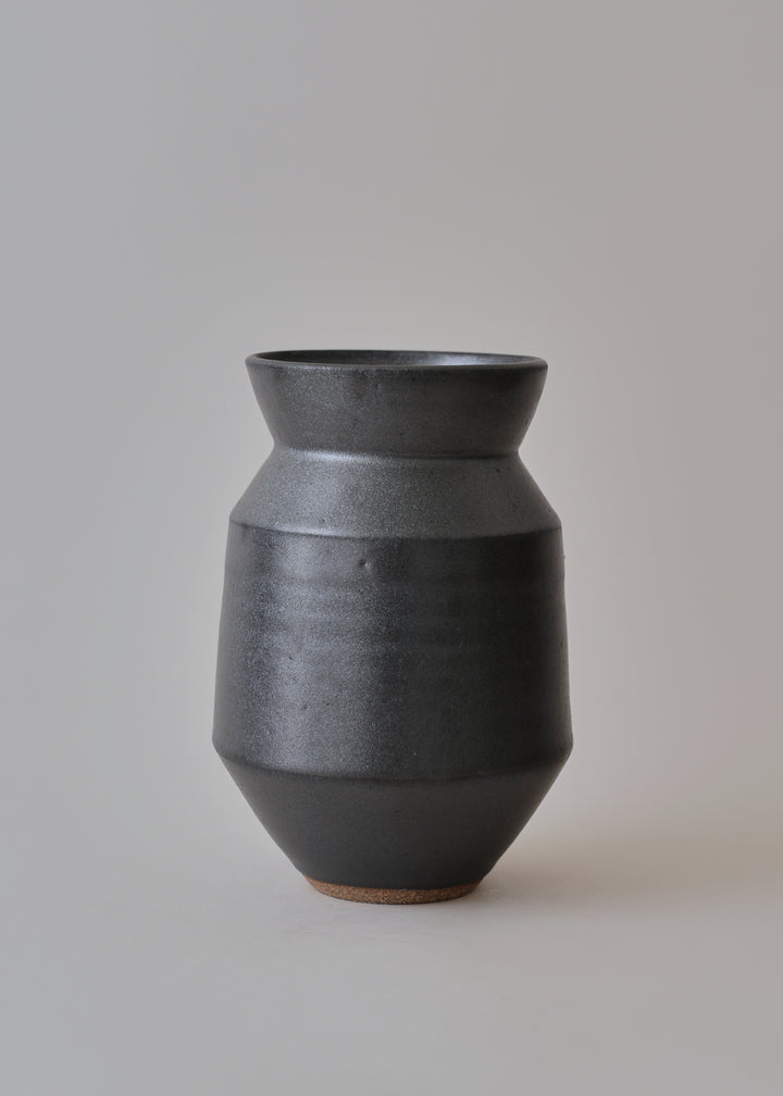 Small Cubist Vase in Iron - Victoria Morris Pottery