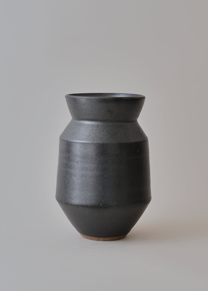 Small Cubist Vase in Iron - Victoria Morris Pottery