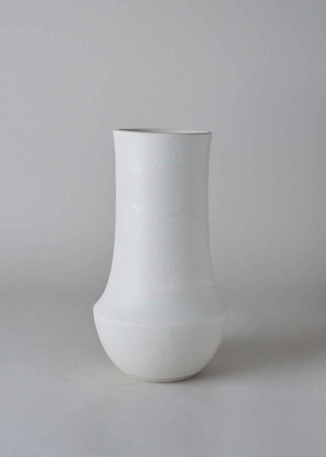 Tall Pueblo Vase in Ivory - Victoria Morris Pottery