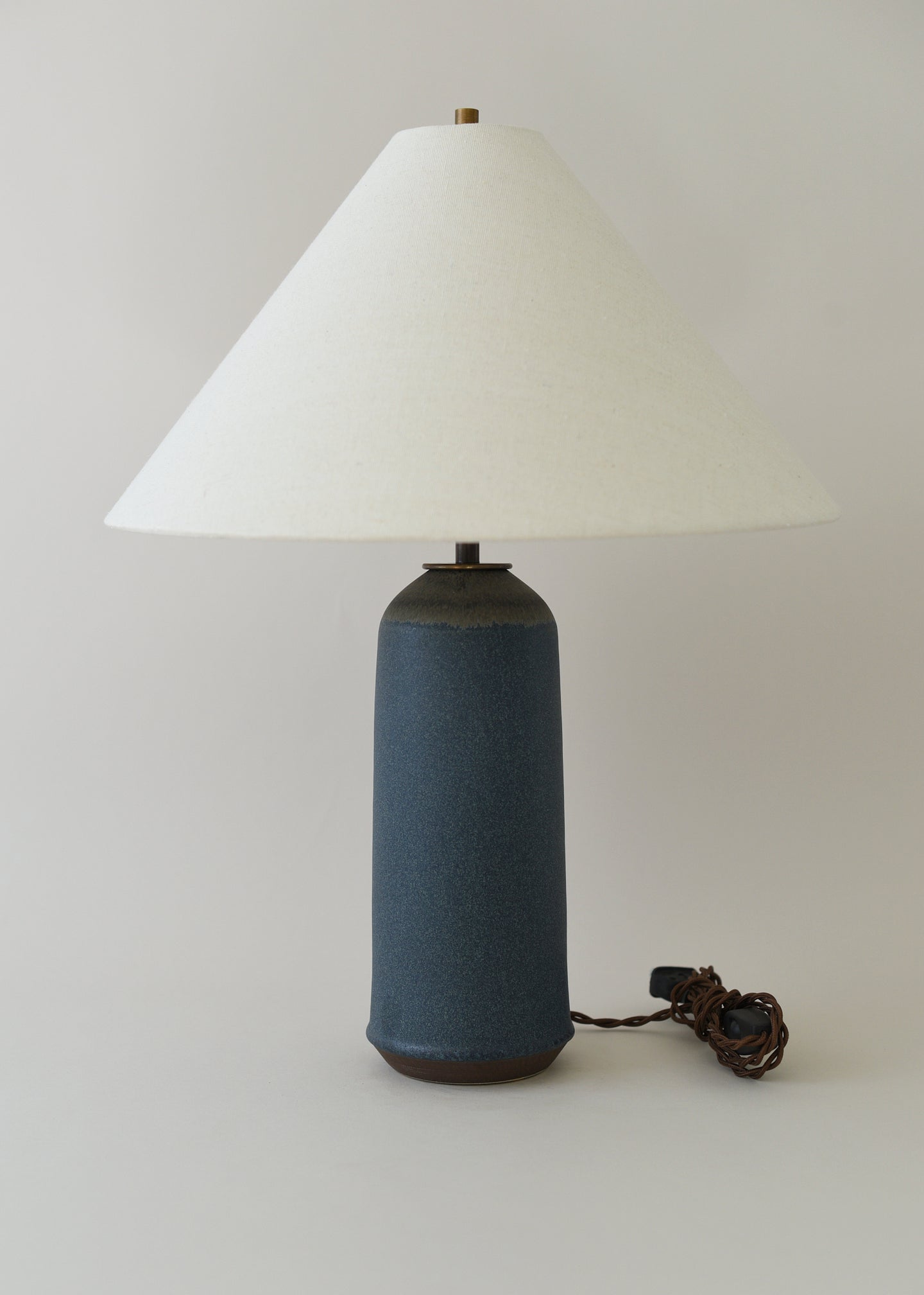 Large Willow Lamp in Bronzed Ink - Victoria Morris Pottery