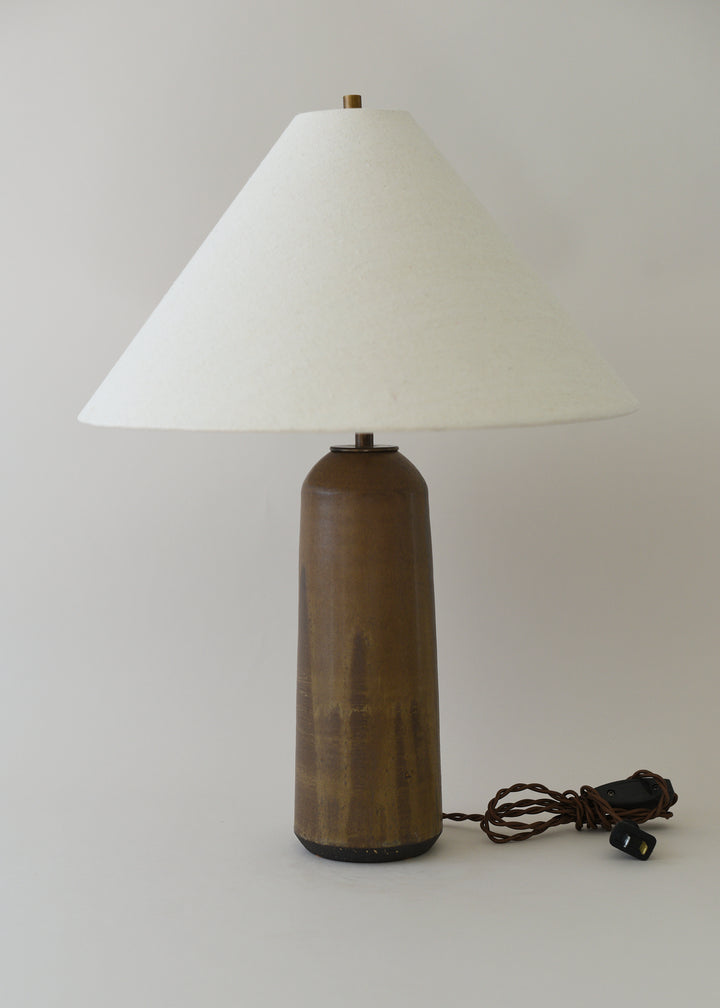 Large Willow Lamp in Hazel - Victoria Morris Pottery