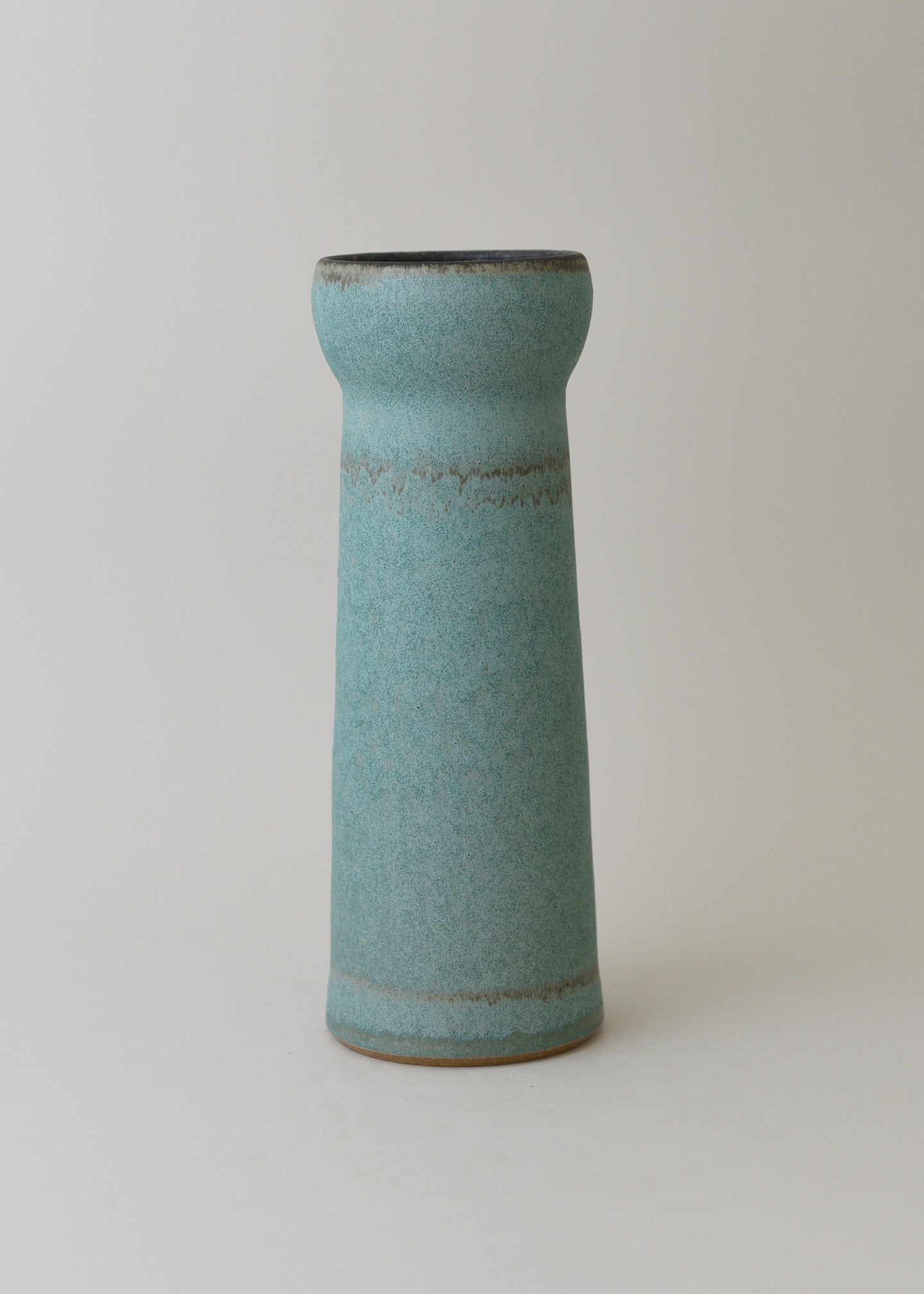 Torch Vase in Bronzed Jade - Victoria Morris Pottery